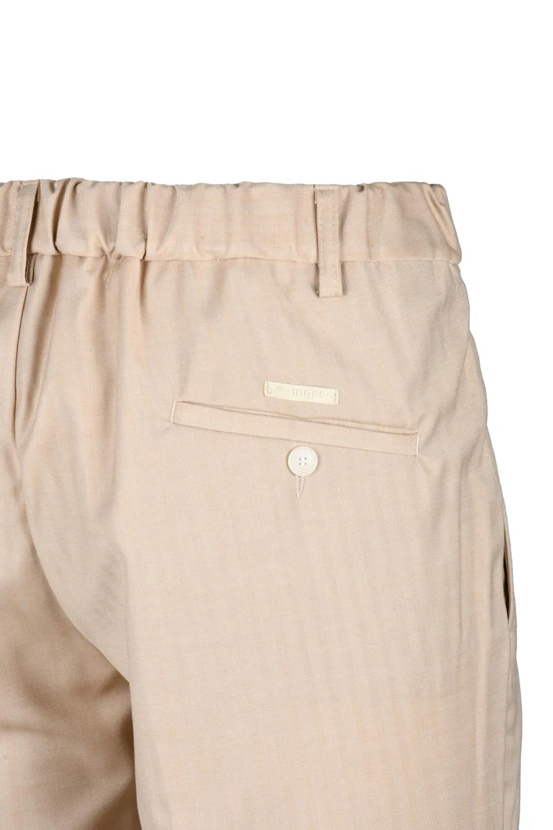 Ungaro Pantalone Classico Viscosa Stretch - Beige