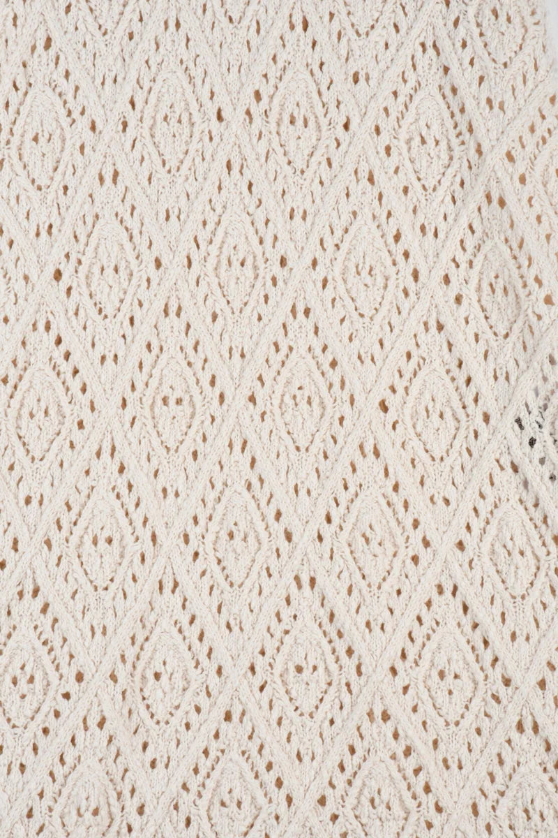 Vanessa Bruno Abito Macramè - Beige