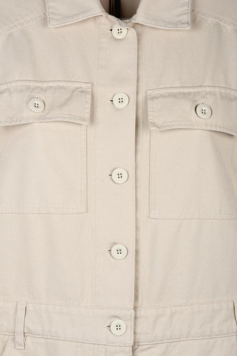 Weekend Max Mara Tuta in Denim - Beige