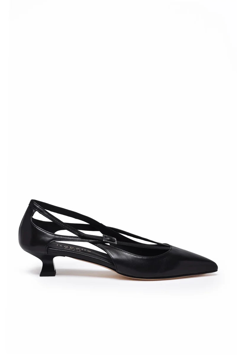 Isabelle Paris Décolleté Cuoio - Nero
