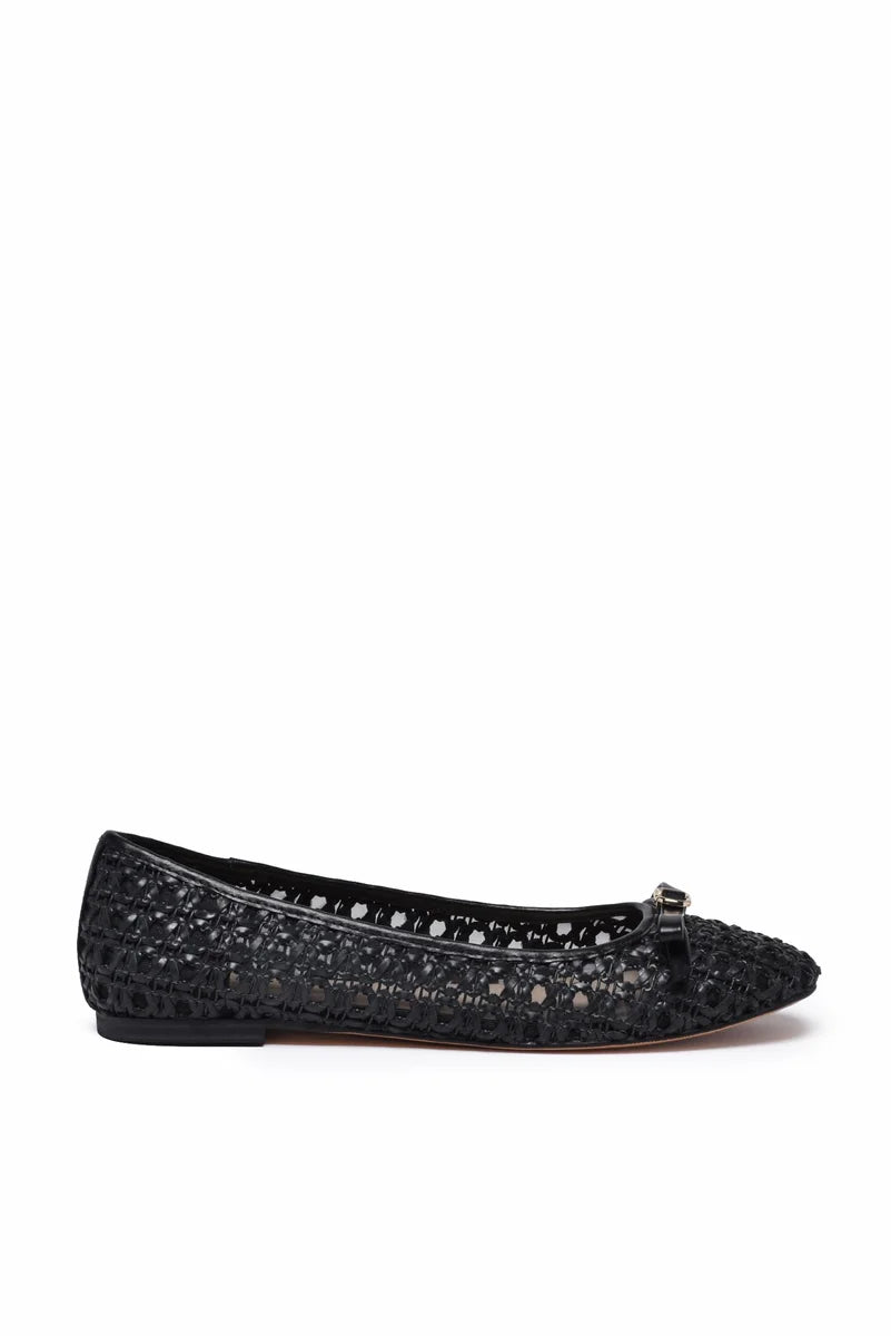 Twinset Rubber Ballerina - Black