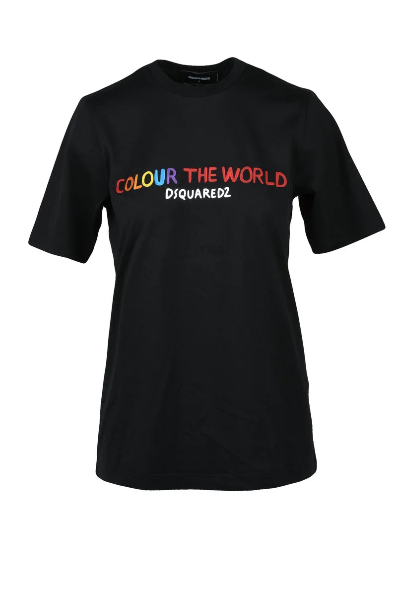 Dsquared2 T-shirt Cotone - Nero