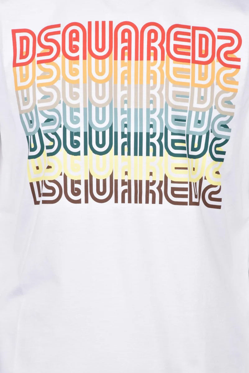 Dsquared2 T-shirt Cotone - Bianco
