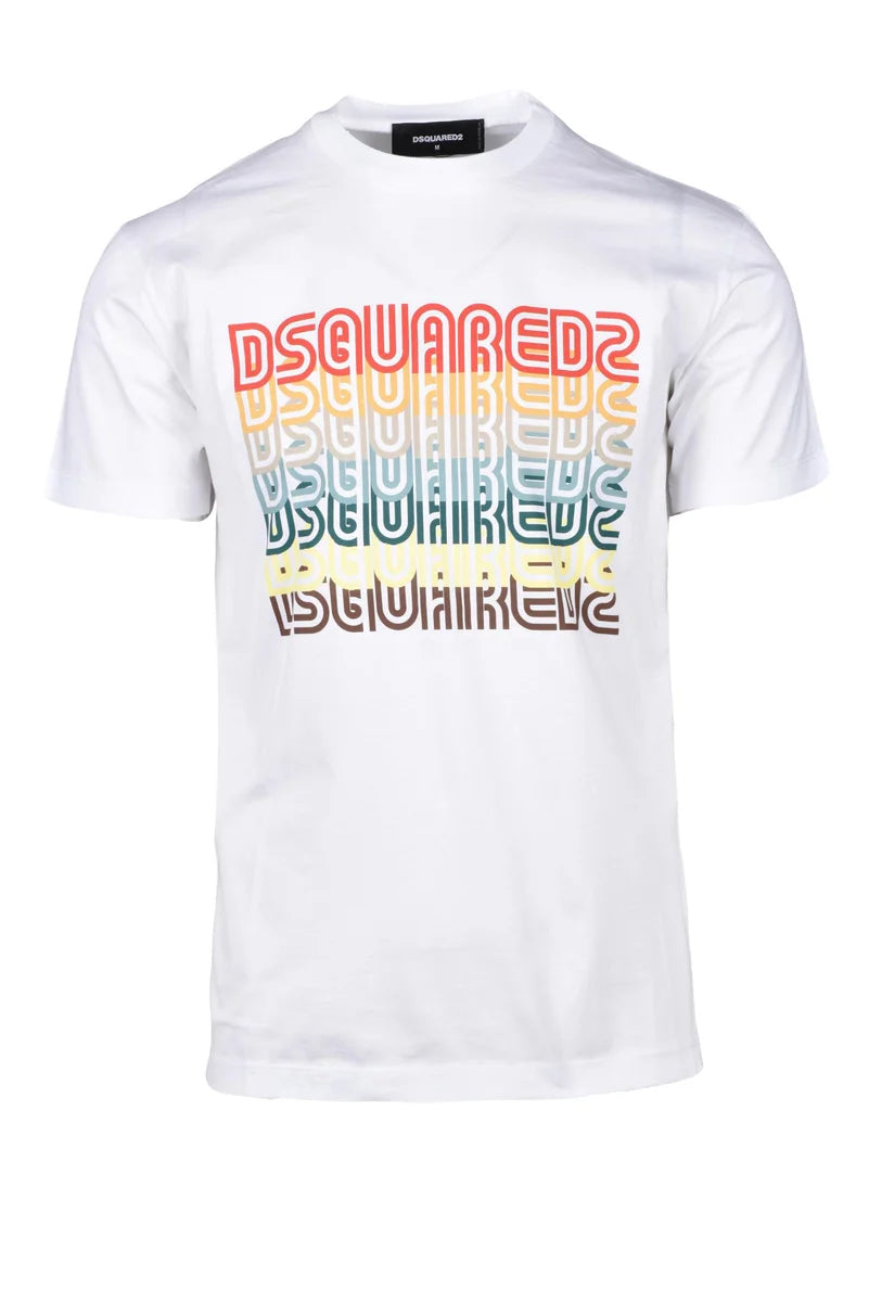 Dsquared2 T-shirt in Cotone - Nero