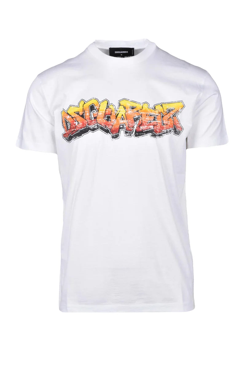 Dsquared2 T-shirt Cotone - Bianco