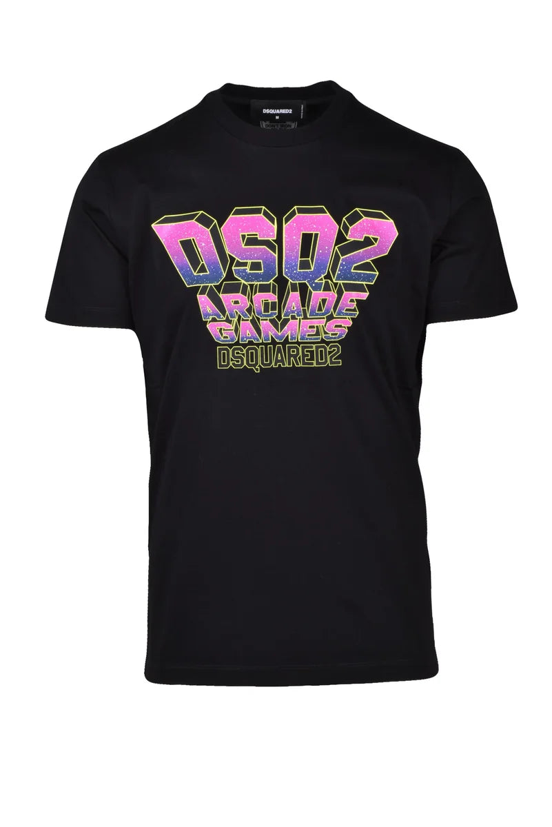 Dsquared2 T-shirt Cotone - Nero