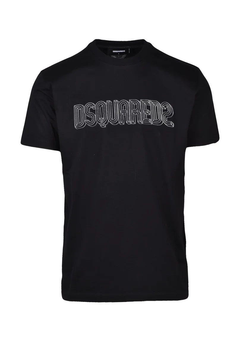 Dsquared2 T-shirt Cotone - Nero