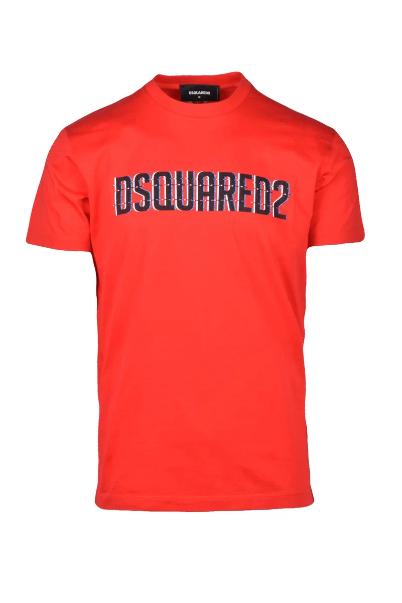 Dsquared2 T-shirt Girocollo - Rosso