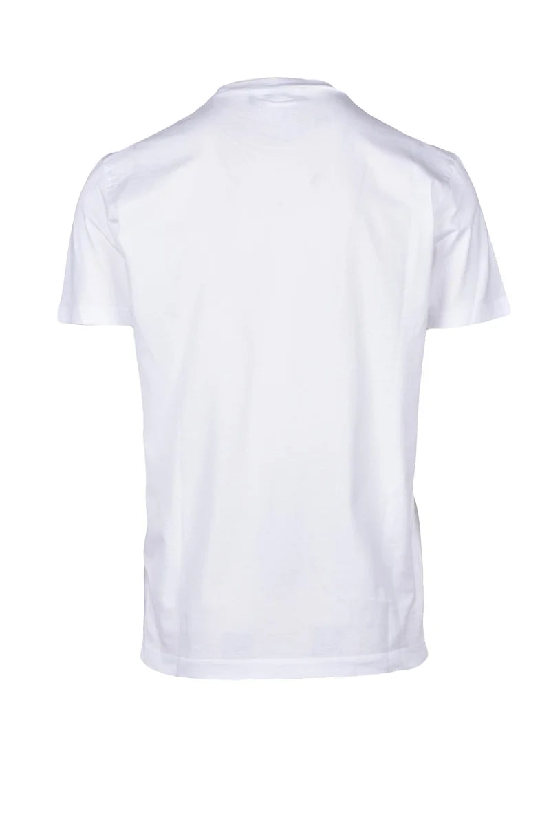 Dsquared2 T-shirt Cotone Bianca Uomo