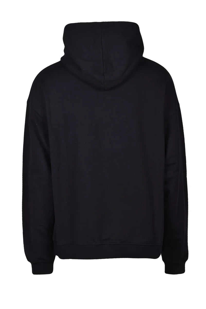 Dsquared2 Felpa Cappuccio Cotone Nero