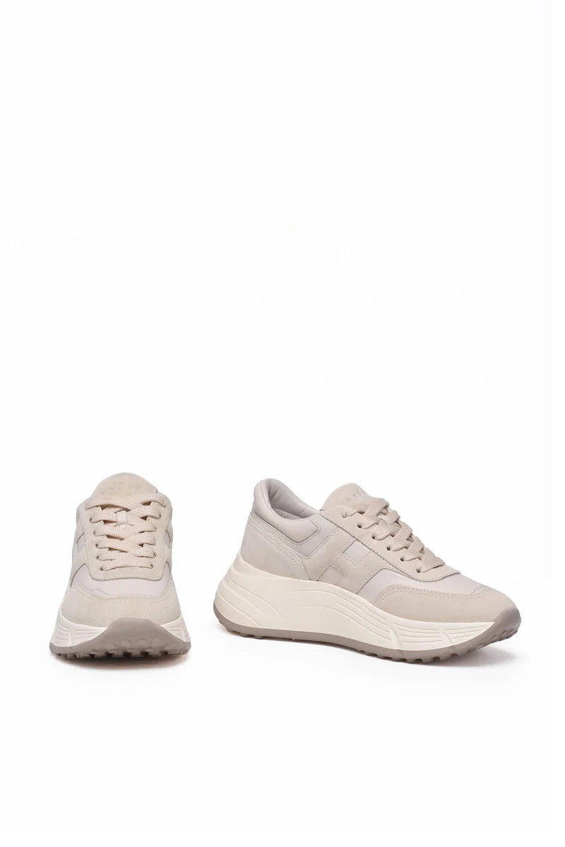 Hogan Sneakers Pelle Beige