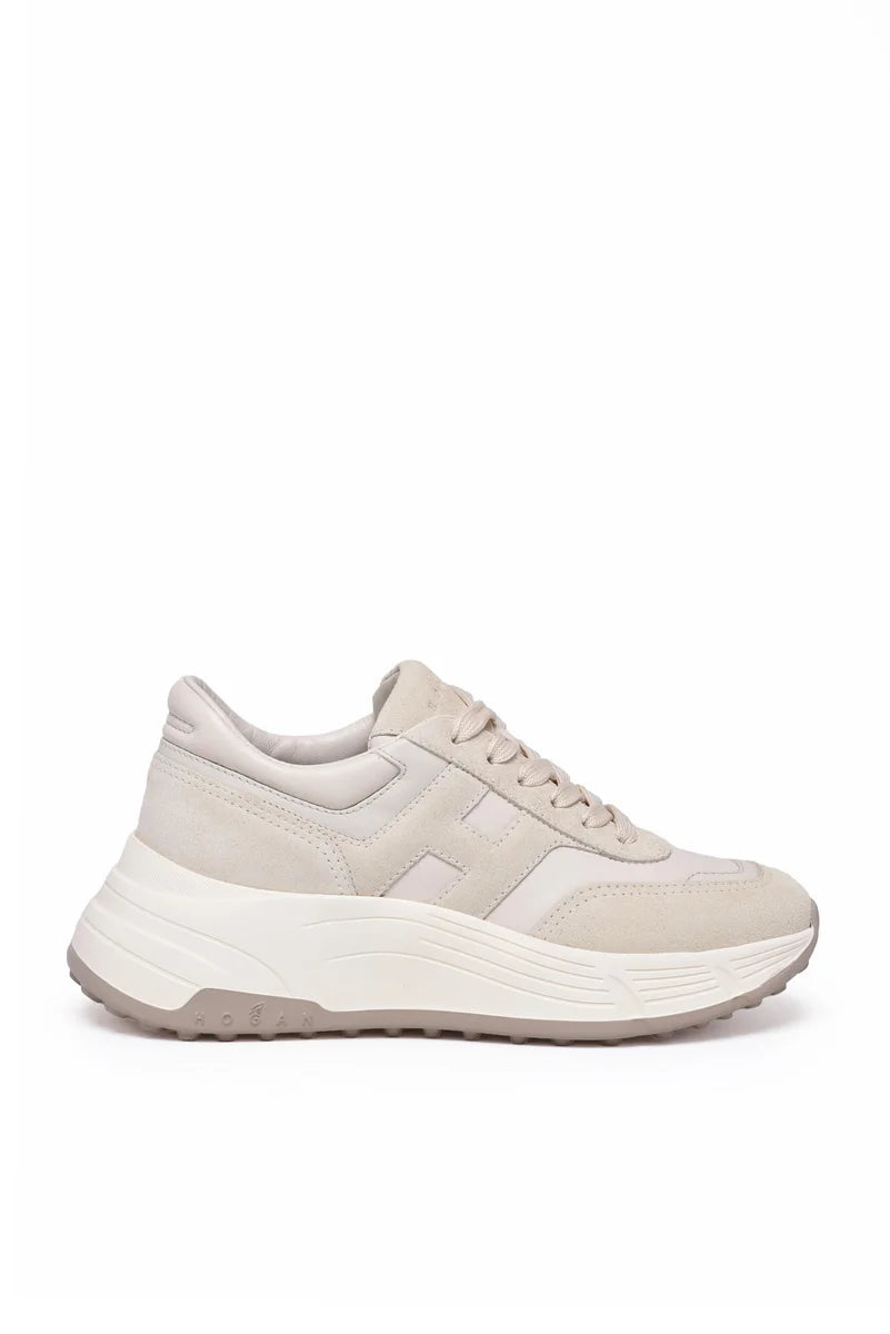 Hogan Sneakers Pelle Beige
