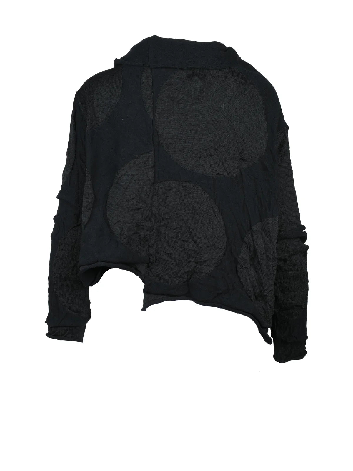 Y's Yohji Yamamoto Cardigan Asimmetrico - Nero