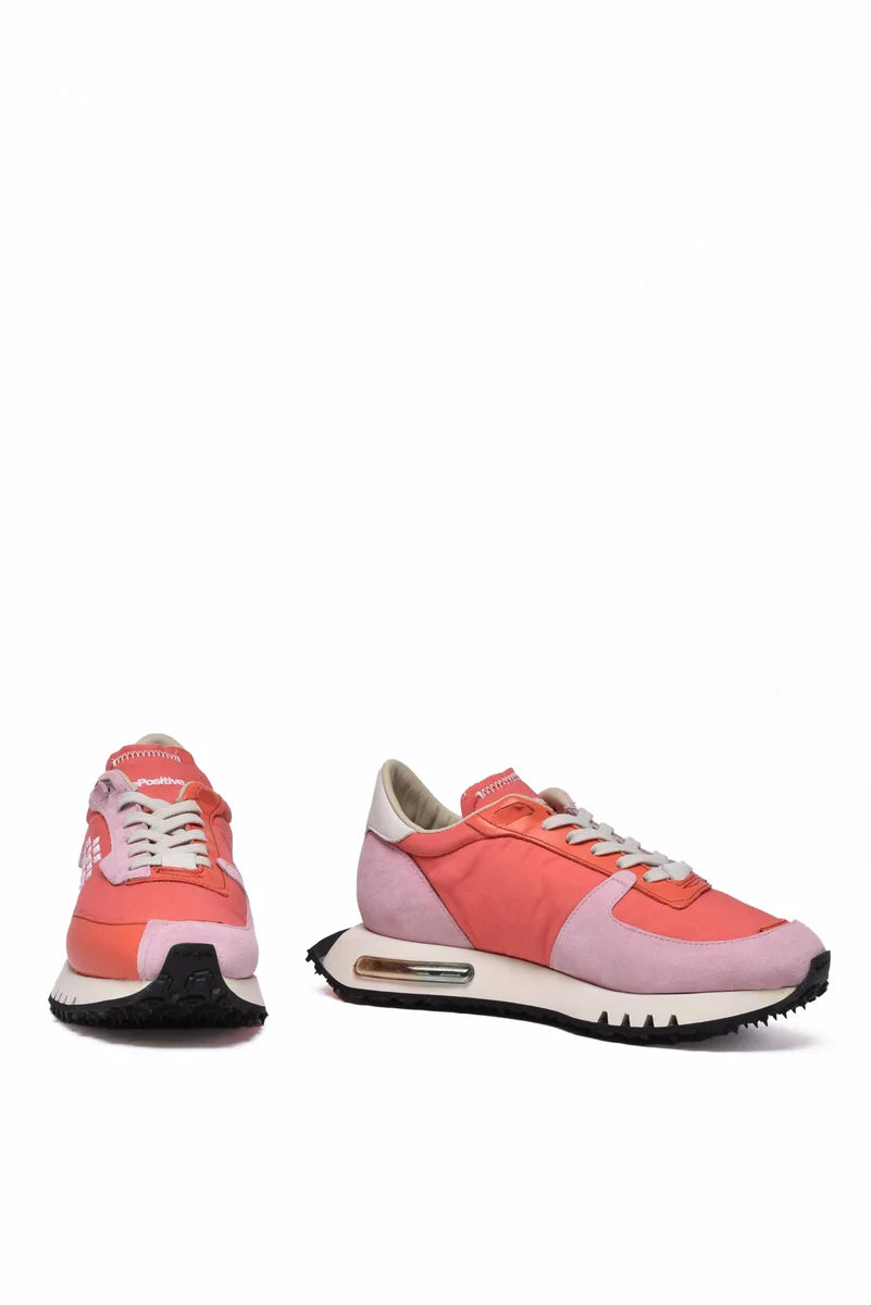 Be Positive Sneakers Leather/Polyester Aquamarine