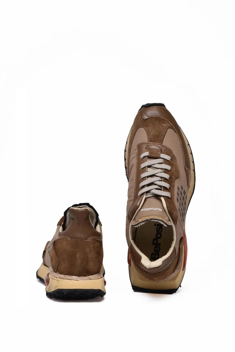 Be Positive Sneakers Space Race - Marrone