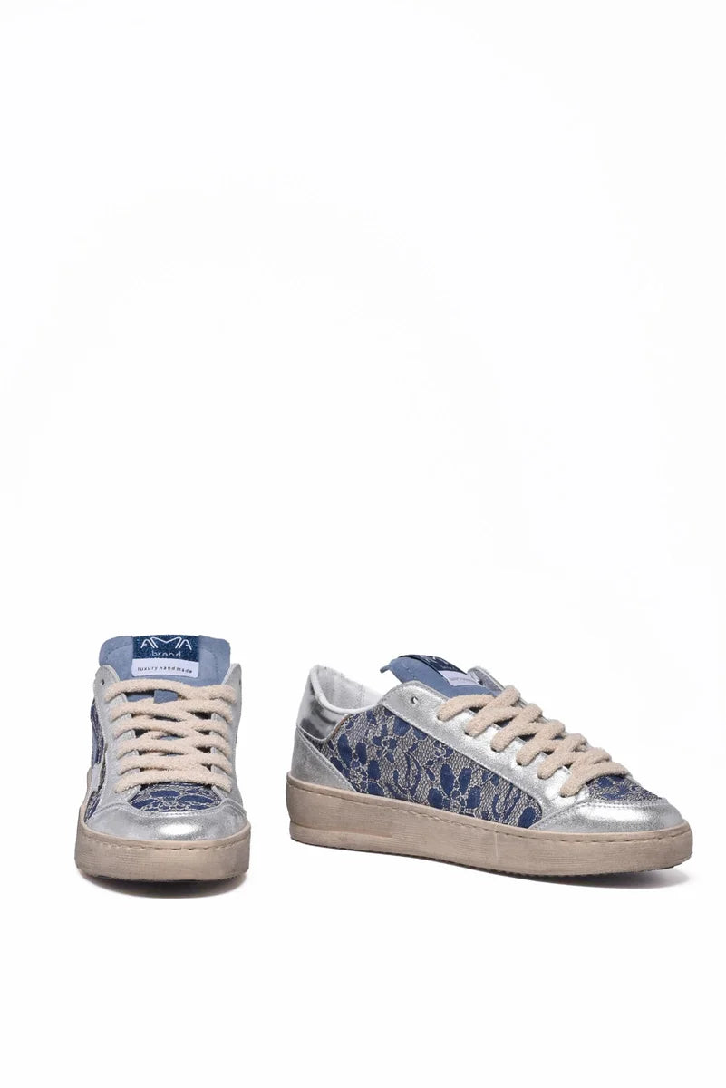 Ama Brand Sneakers Gomma - Grey/Blue