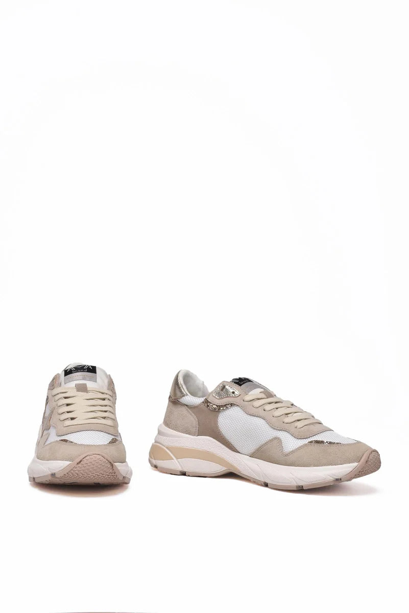 Ama Brand Sneakers Gomma - White/Taupe
