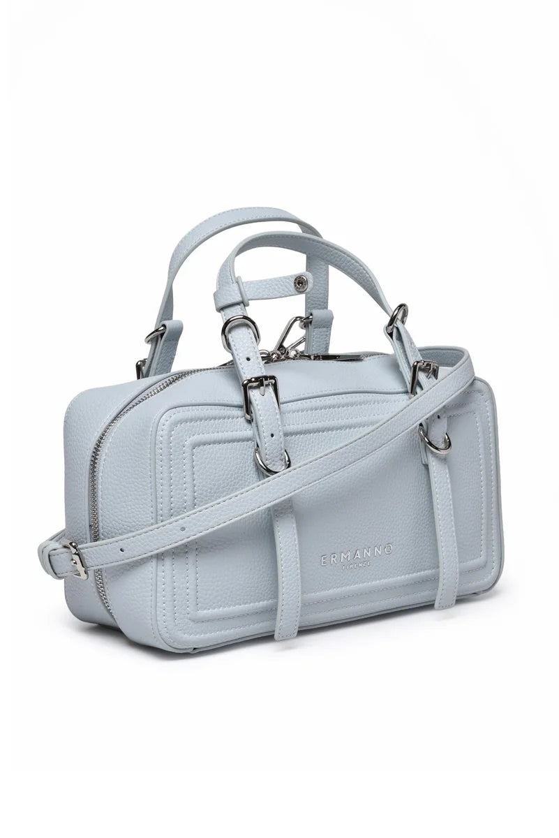 Ermanno Firenze Borsa Bowling Giovanna - Celeste