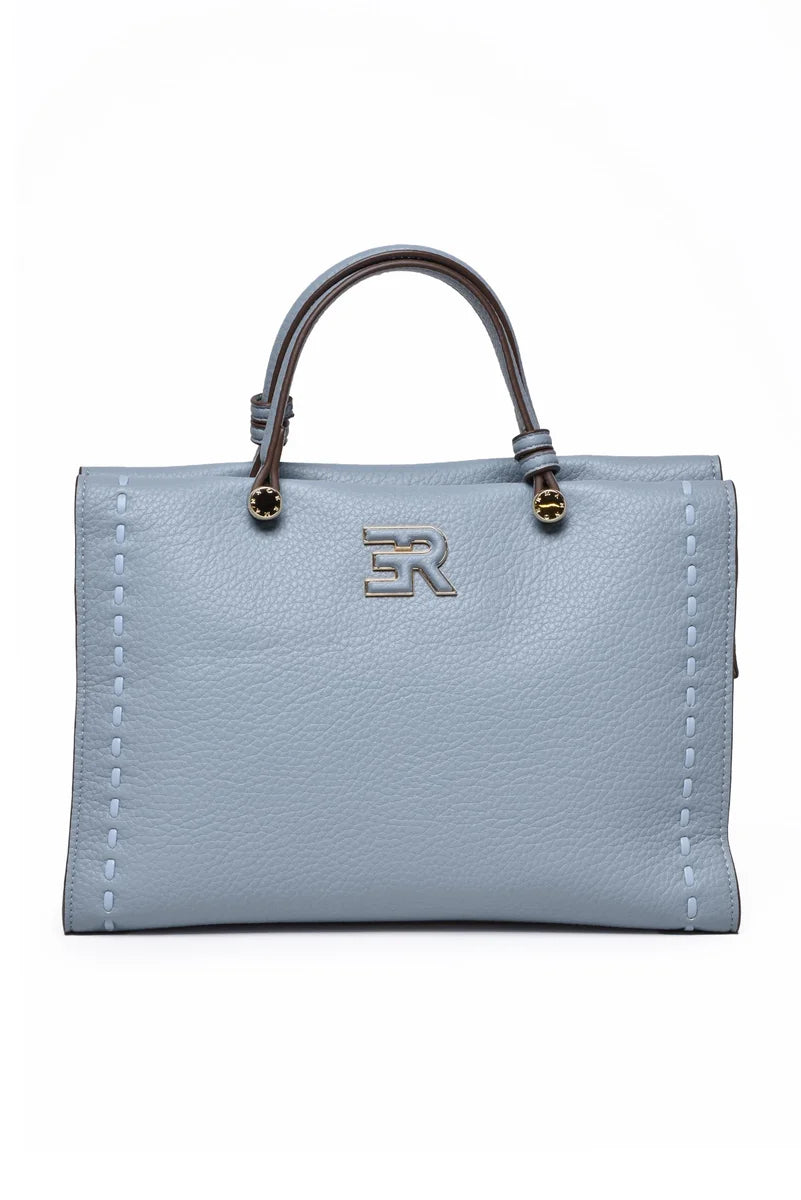 Ermanno Firenze Borsa Tote Petra - Celeste