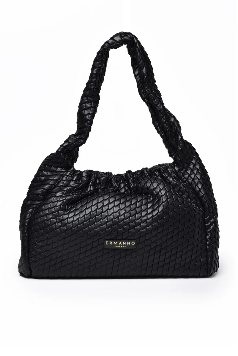 Ermanno Firenze Hobo Teagan Large - Nero