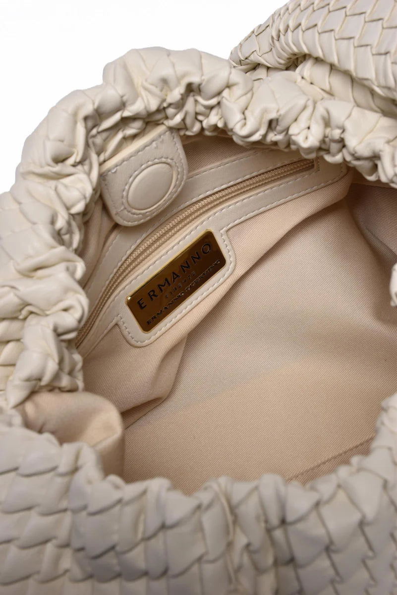 Ermanno Firenze Hobo Teagan Large - Bianco