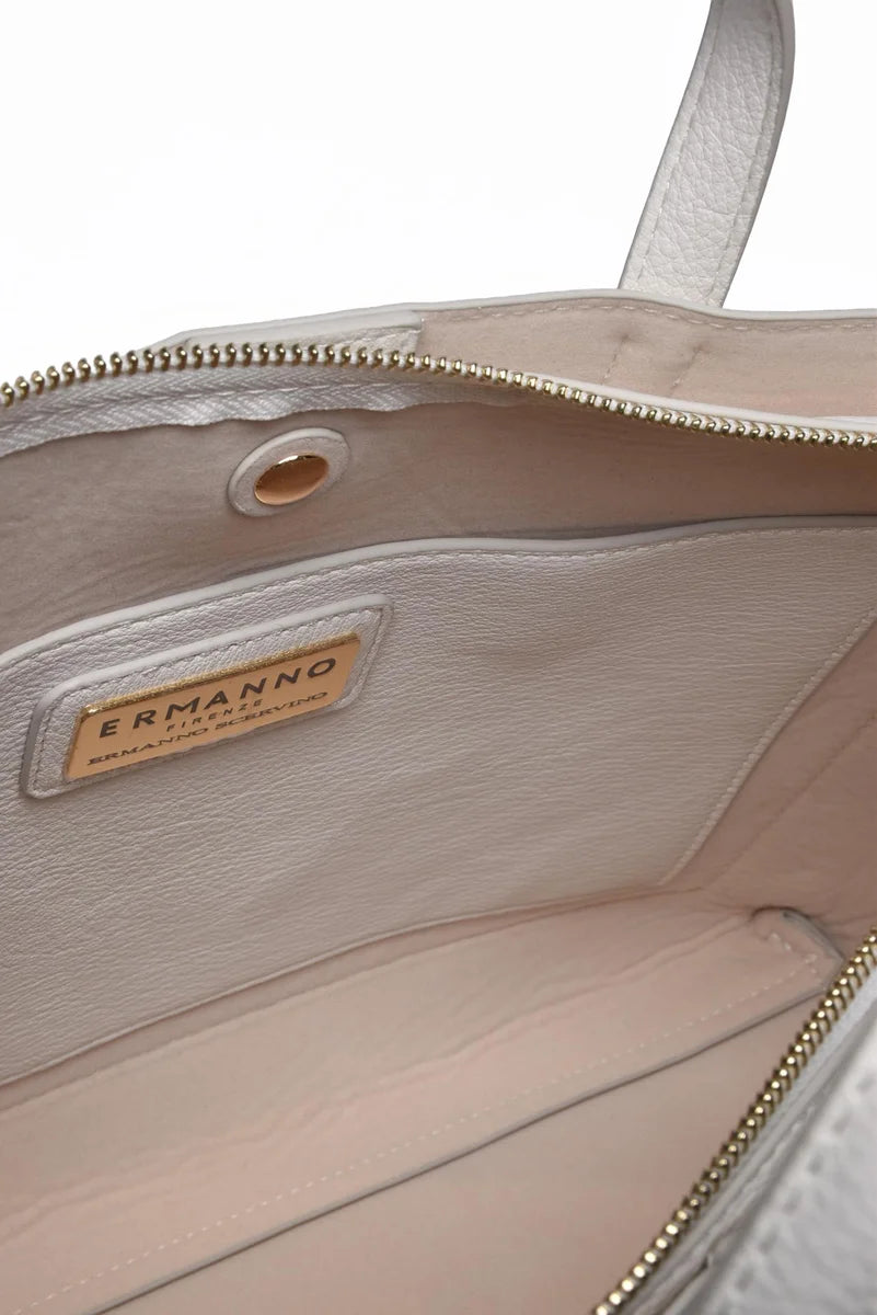 Ermanno Firenze Tote Tiara Large - Bianco