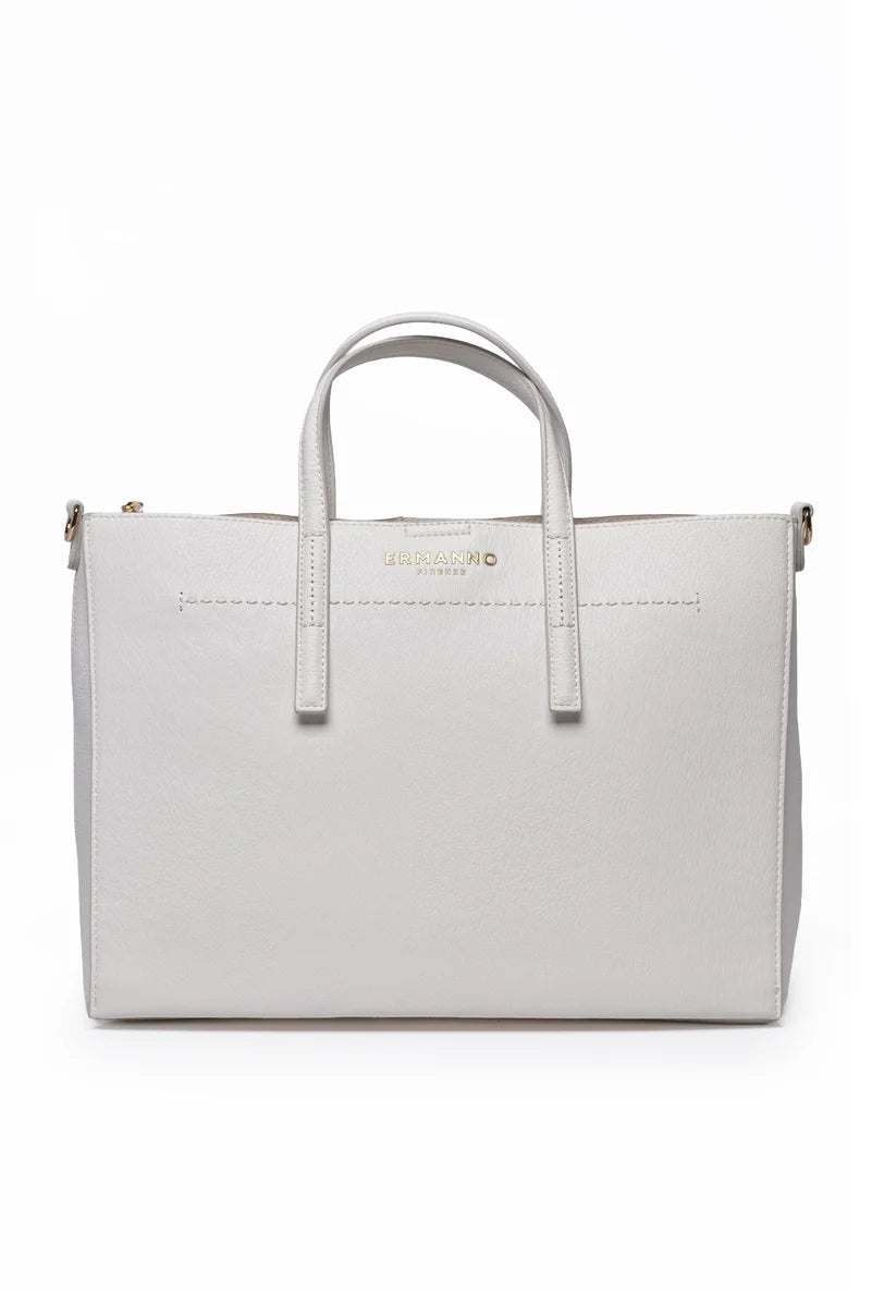 Ermanno Firenze Tiara Tote - White