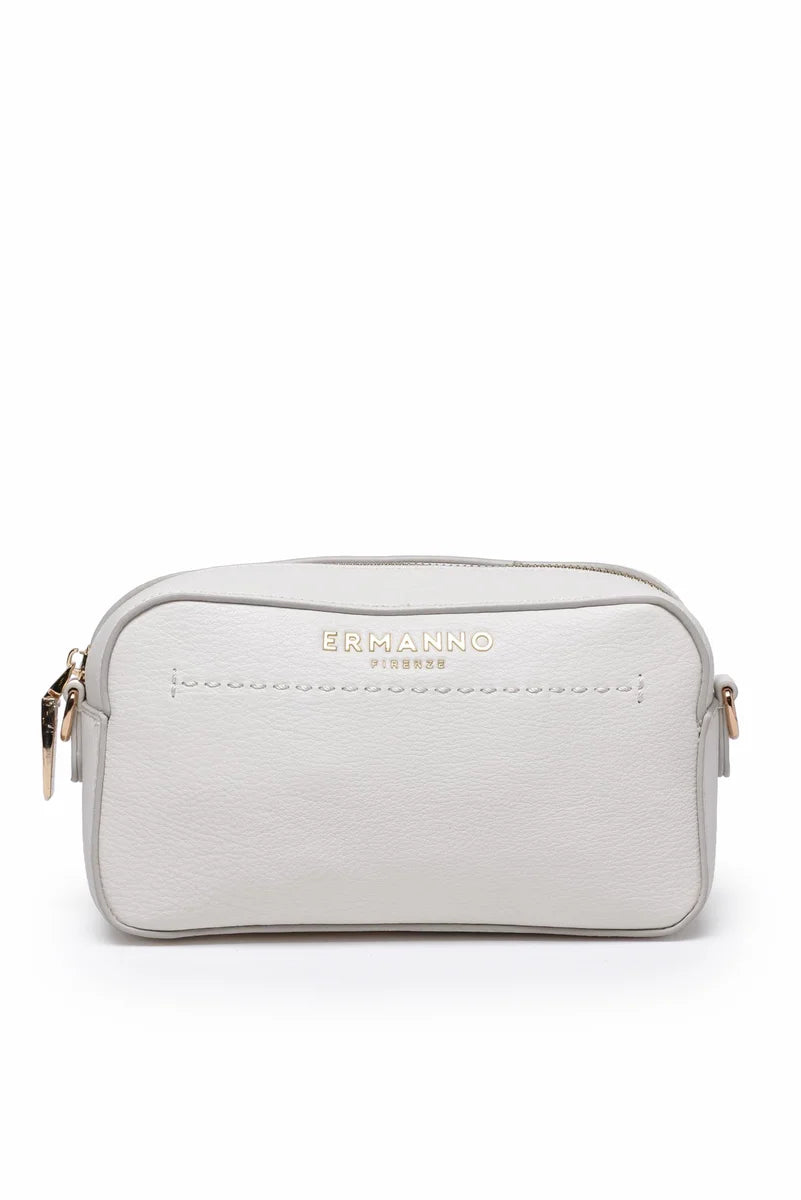 Ermanno Firenze Tracolla Camera Bag Tiara - Bianco