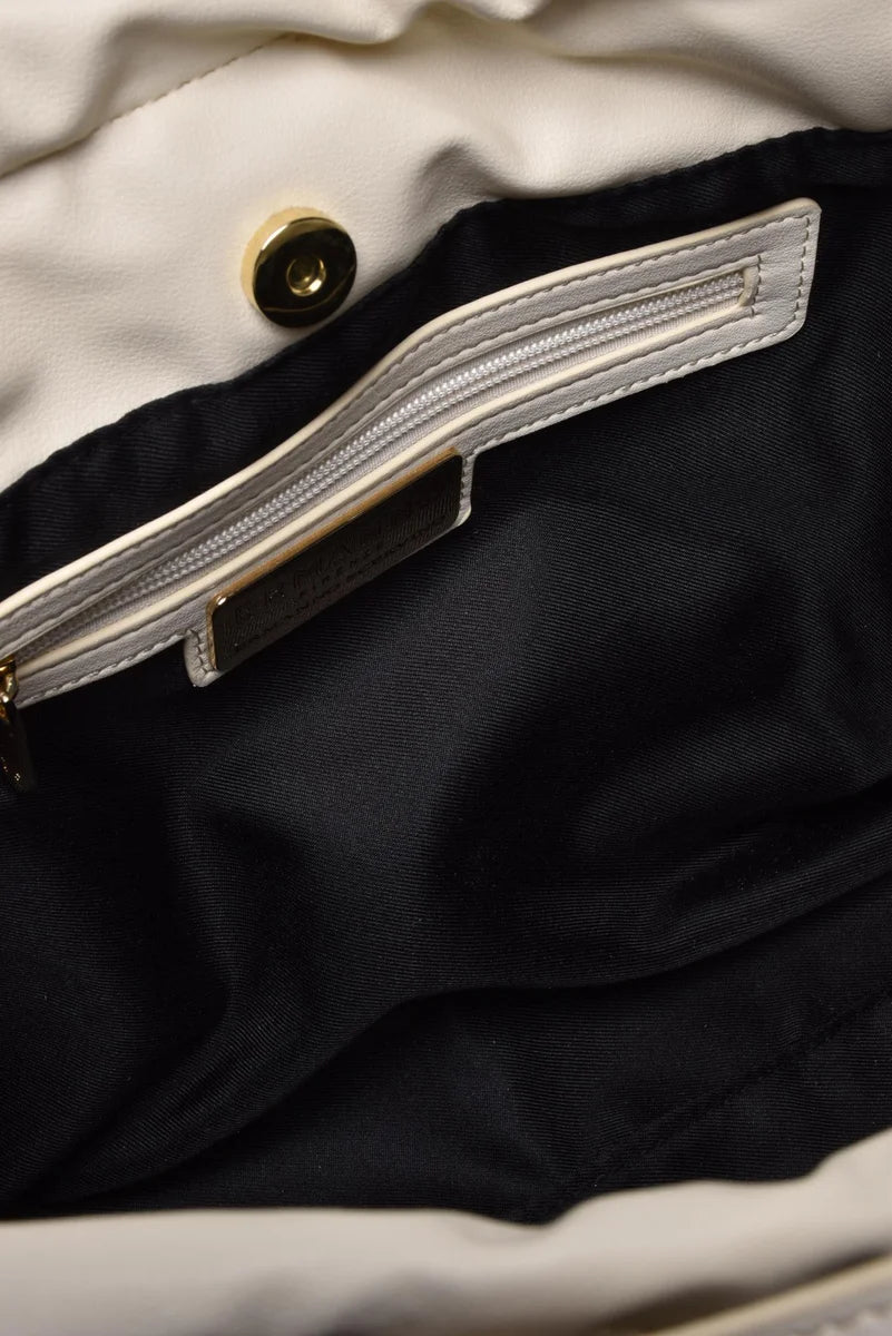 Ermanno Firenze Borsa a Mano Tote Tinsley - Bianco