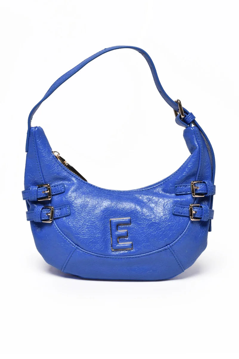 Ermanno Firenze Borsa a Spalla Hobo Teal - Blu