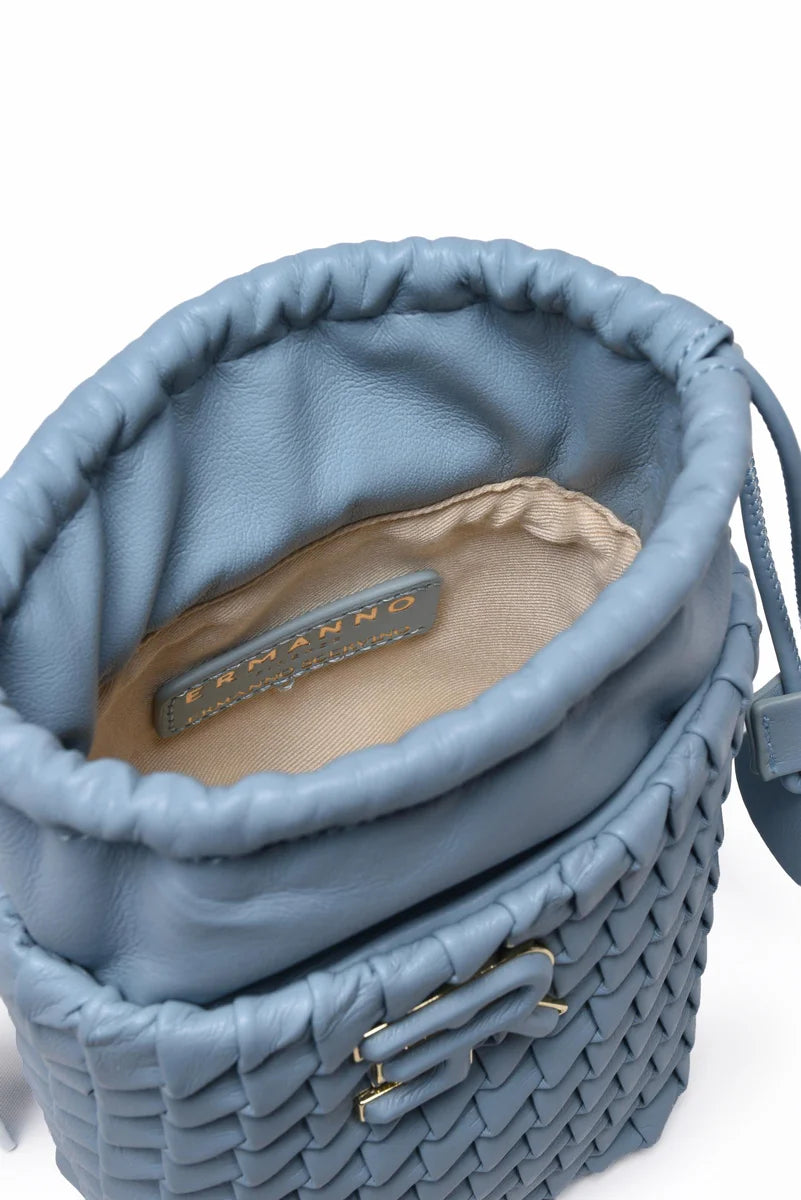 Ermanno Firenze Bucket Teagan - Celeste