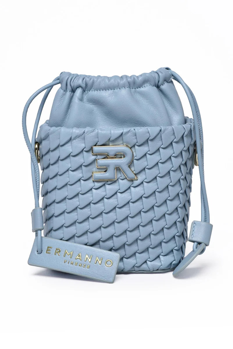 Ermanno Firenze Bucket Teagan - Celeste