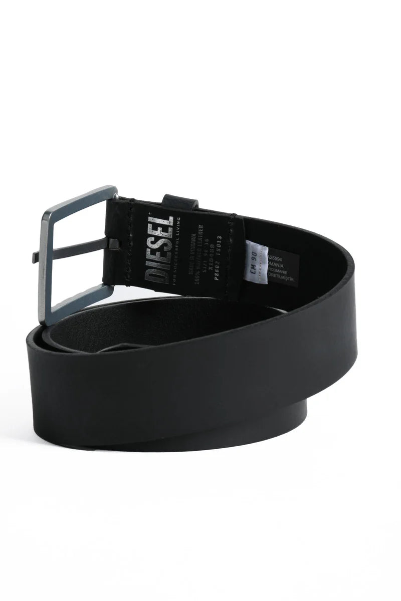 Diesel Cintura Pelle - Nero