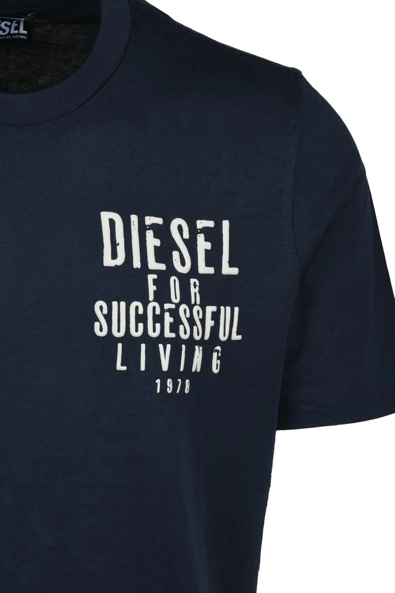 Diesel T-shirt Girocollo - Blu