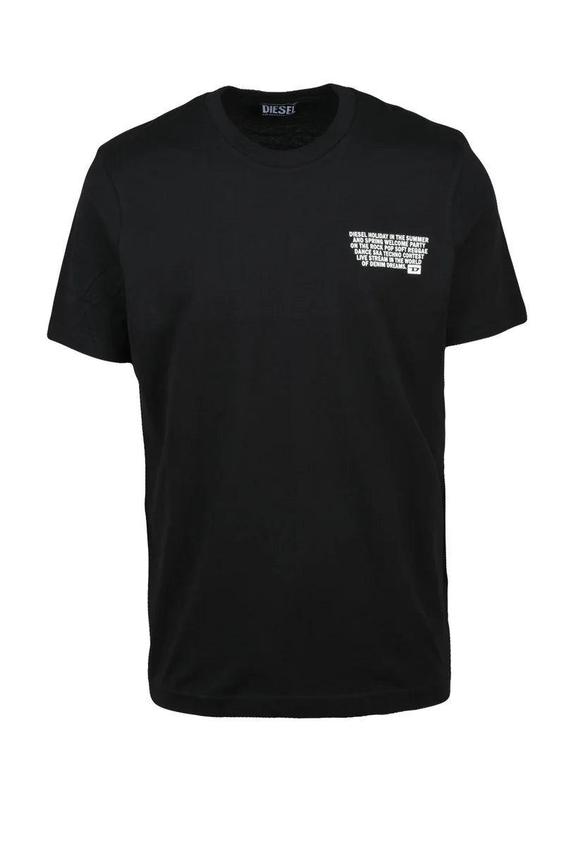 Diesel T-shirt Girocollo - Nero