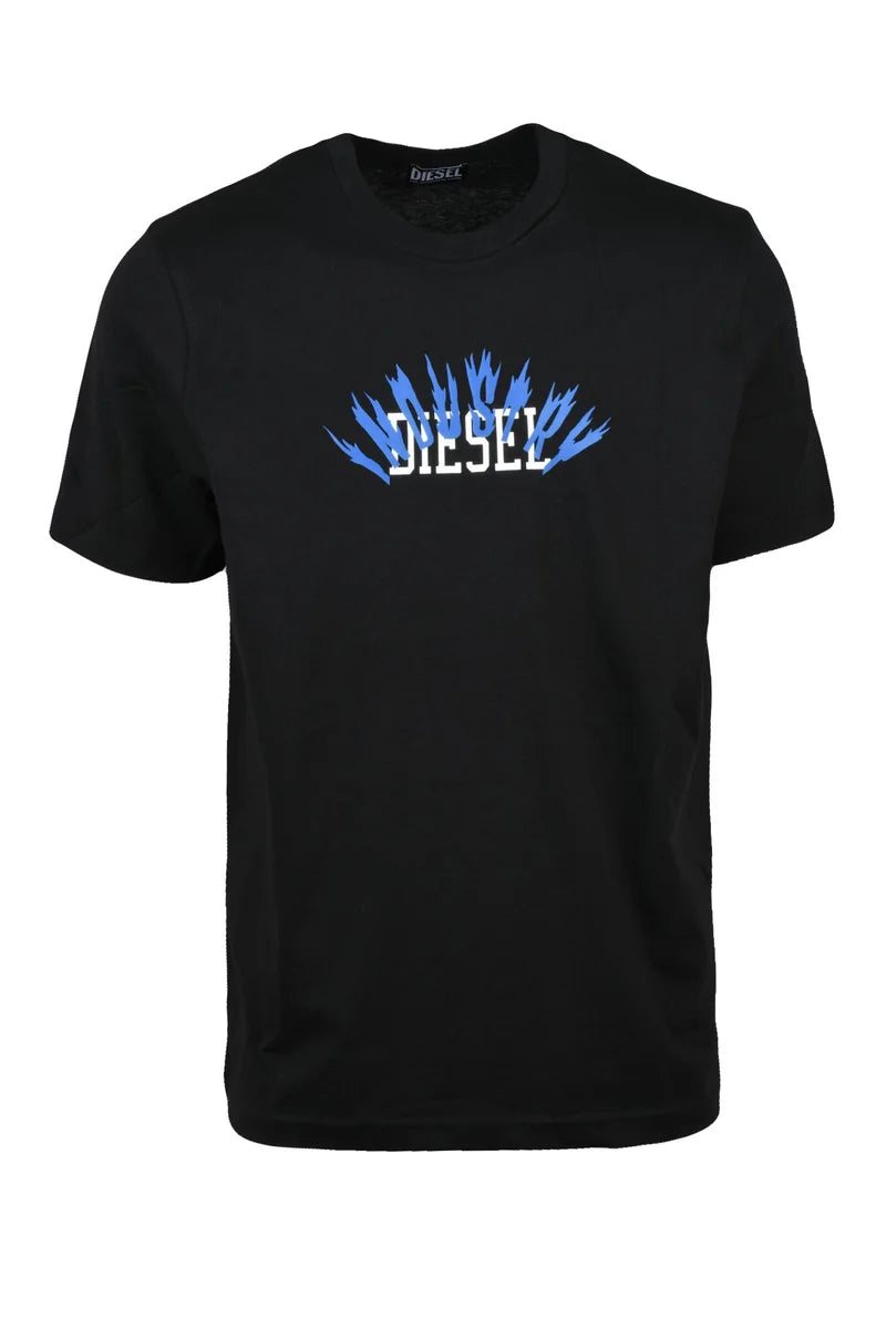 Diesel T-shirt Cotone - Nero
