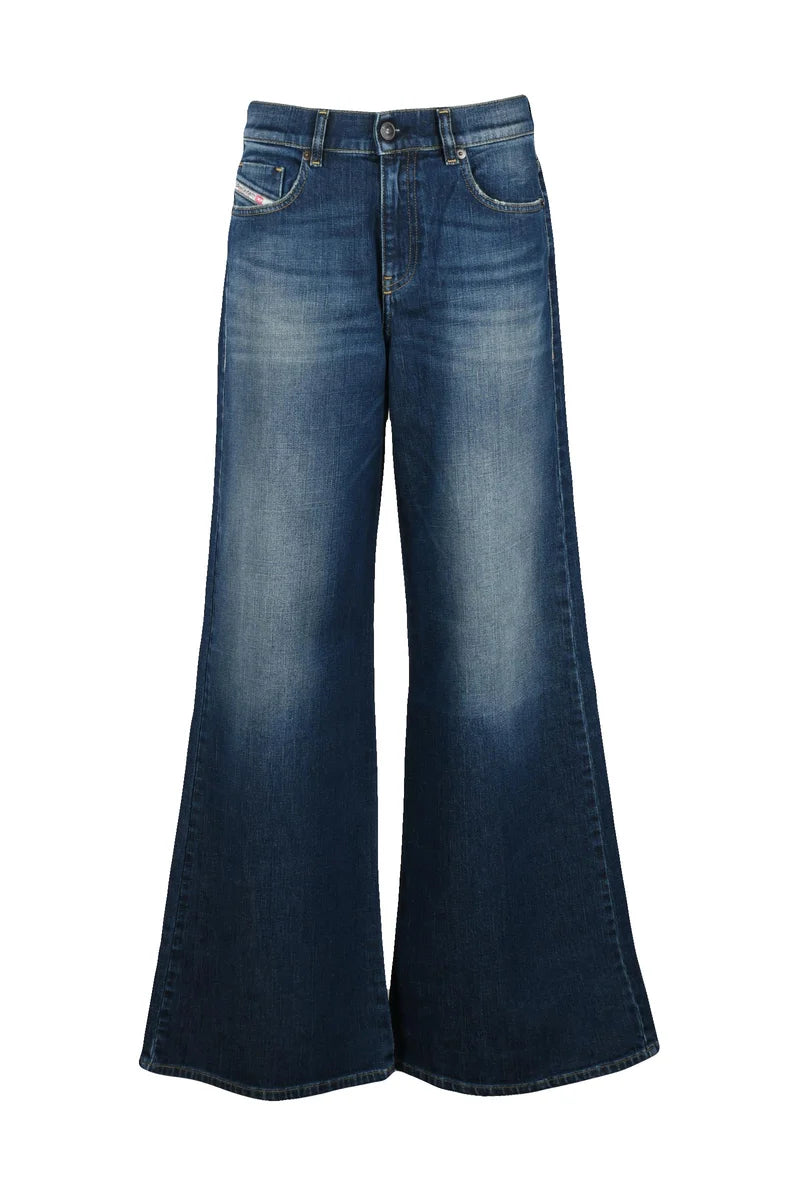 Diesel Jeans 1978 D-Akemi Wide - Blu