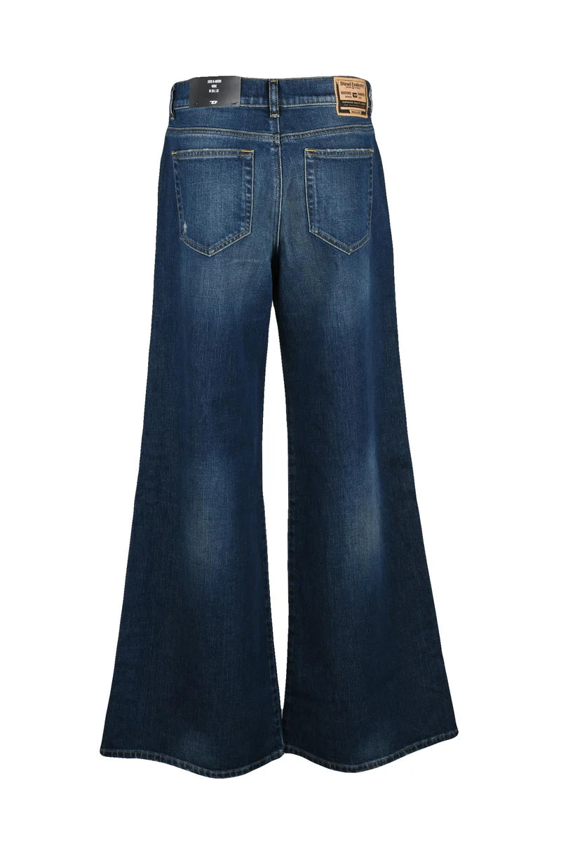 Diesel Jeans 1978 D-Akemi Wide - Blu