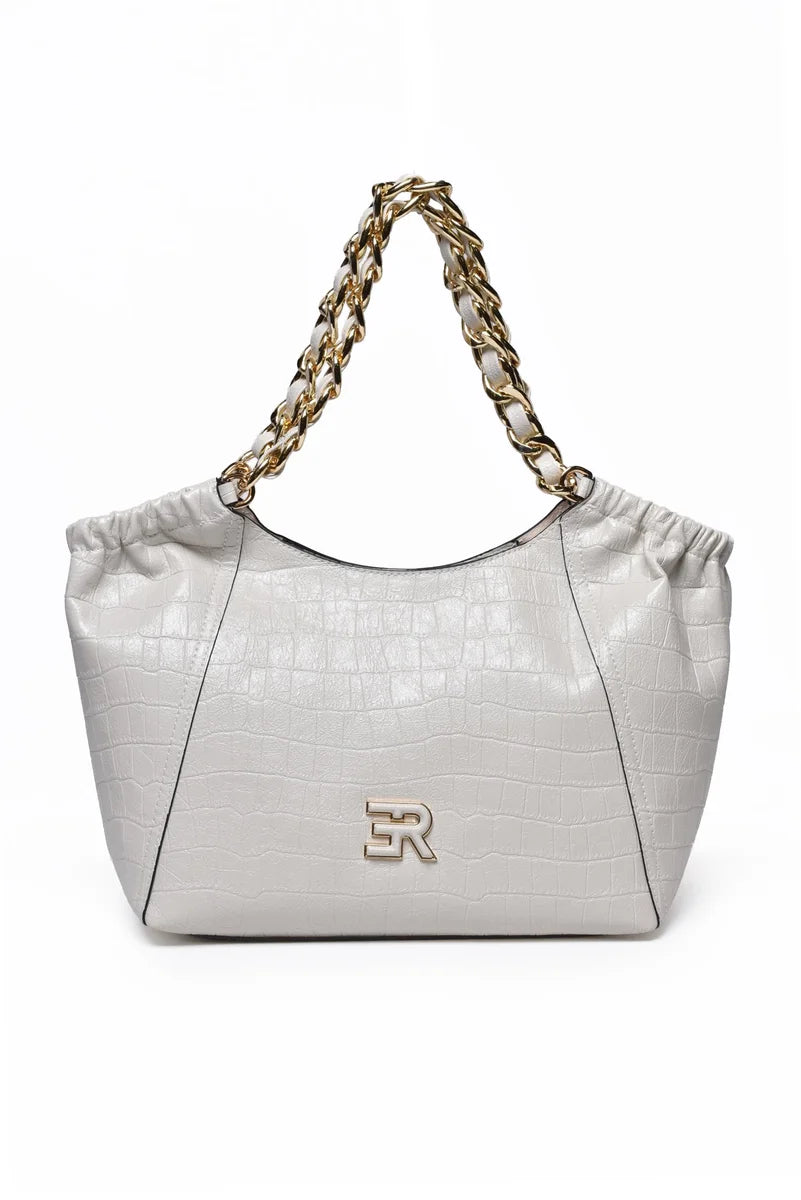 Ermanno Firenze Tote Tamara Small - Bianco