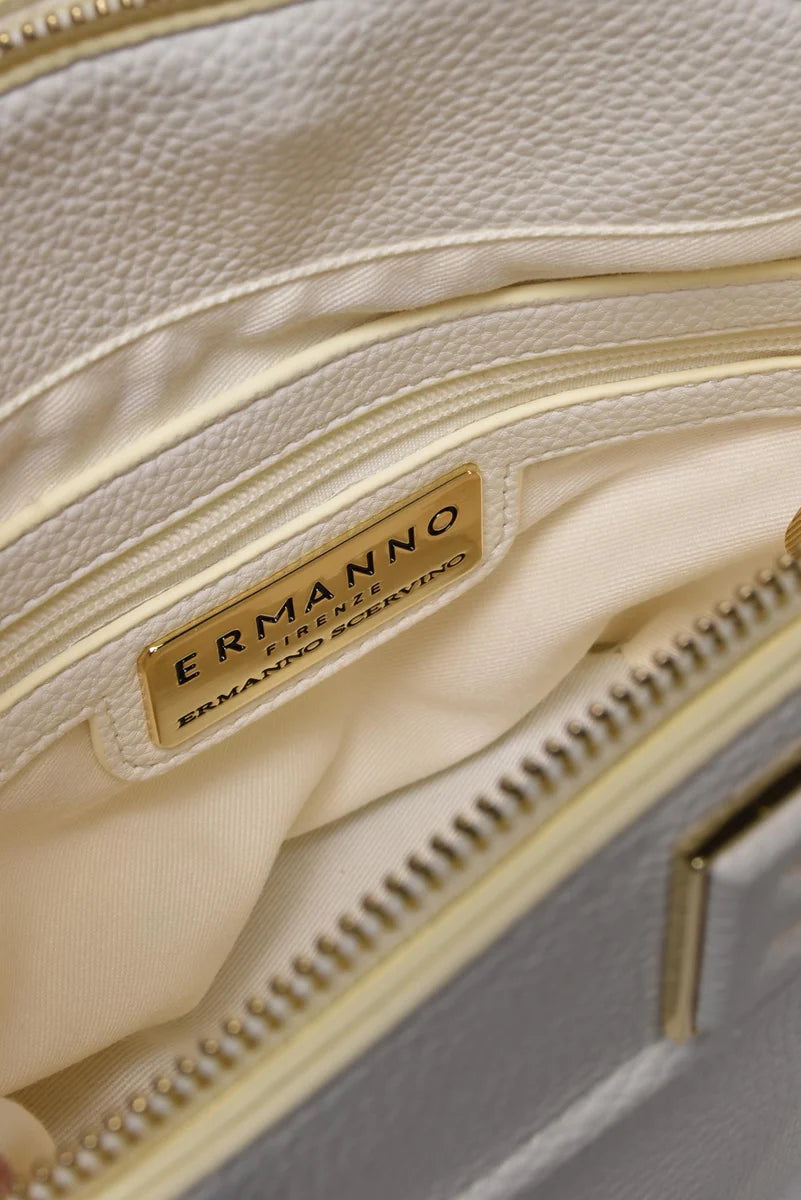 Ermanno Firenze Borsa a Mano Bianca