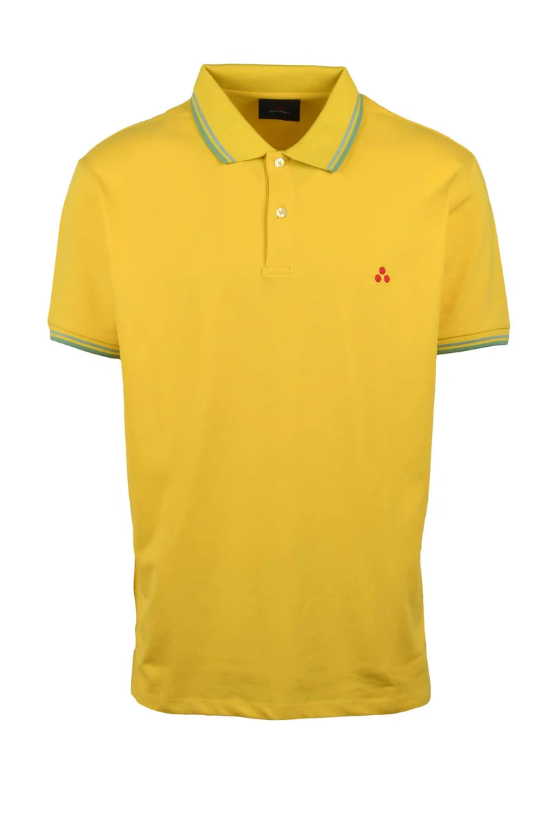 Peuterey Polo Cotone Stretch - Giallo
