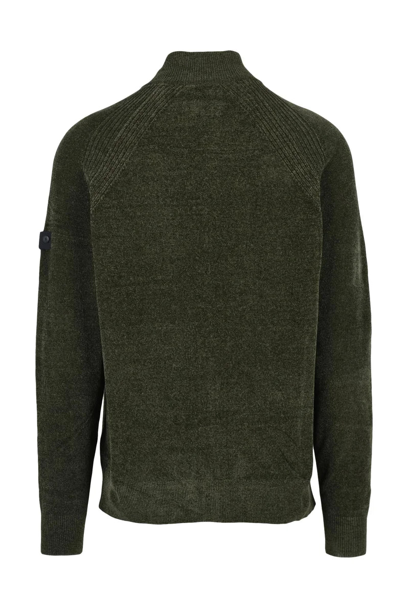 Peuterey Cardigan Denis Ciniglia - Verde Militare