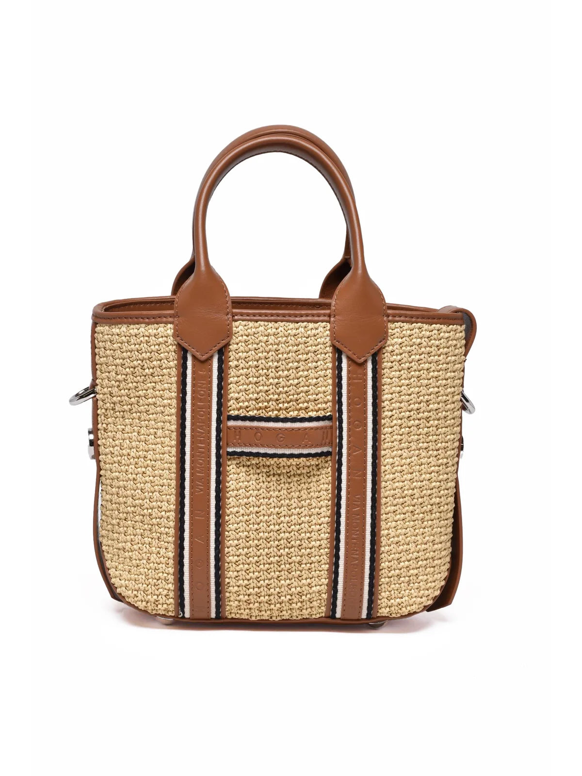 Hogan Shopping Bag Piccola - Marrone/Beige