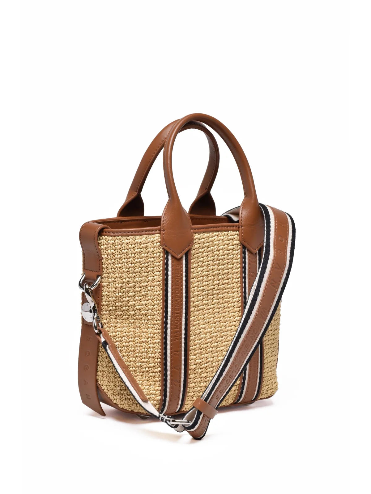 Hogan Shopping Bag Piccola - Marrone/Beige