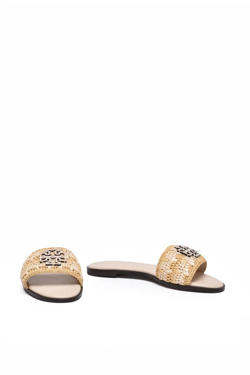 Tory Burch Sandalo Rafia - Beige