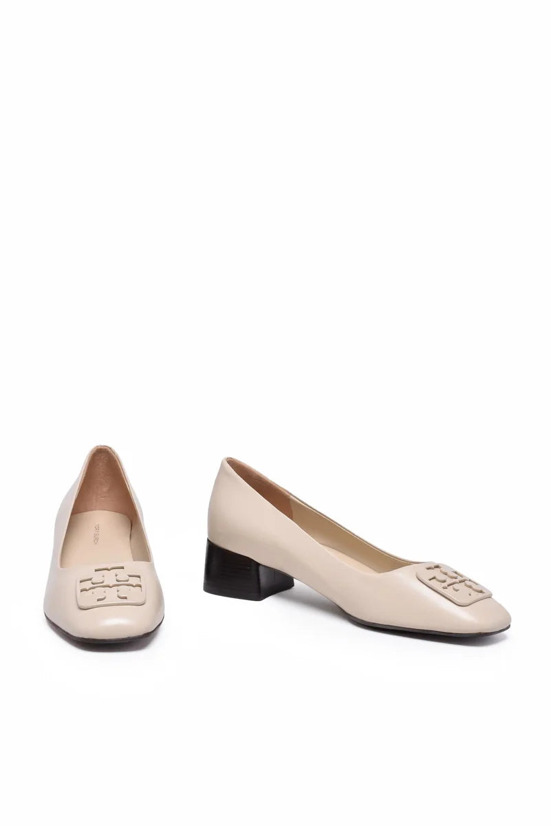 Tory Burch Décolleté Vernice - Cream