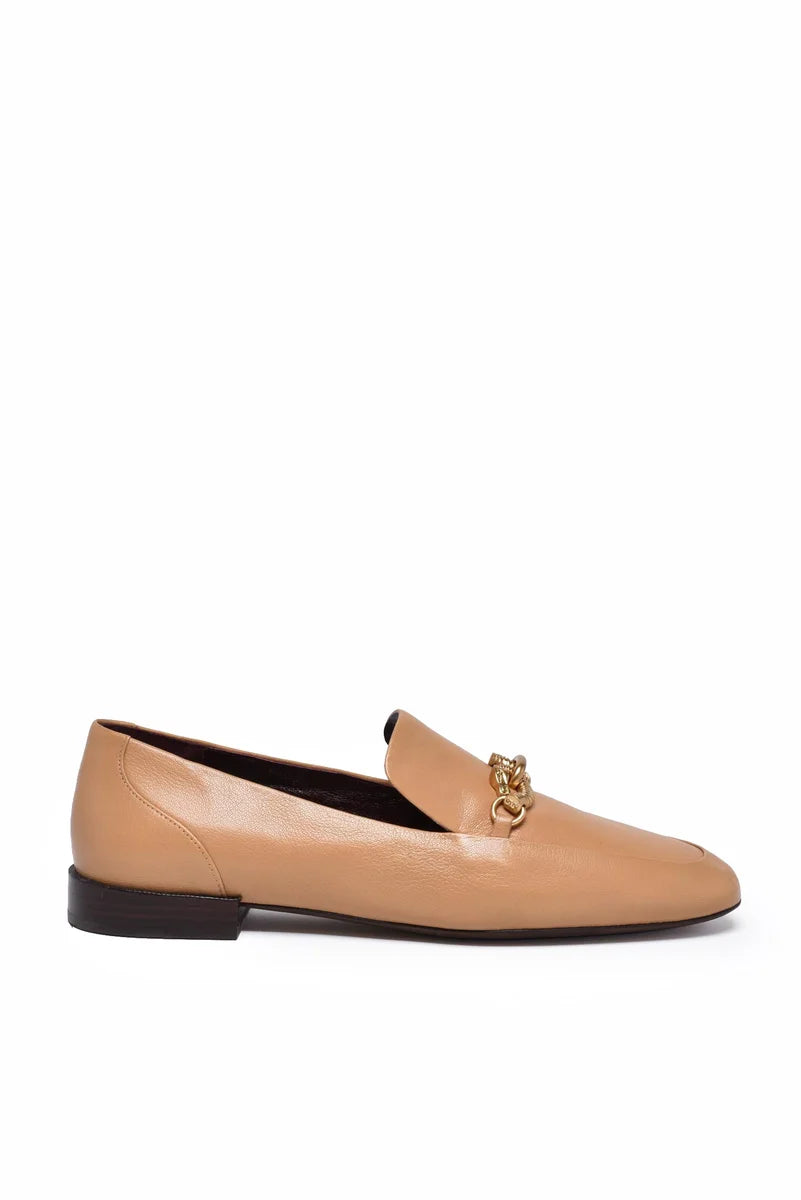 Tory Burch Mocassino in Pelle - Beige