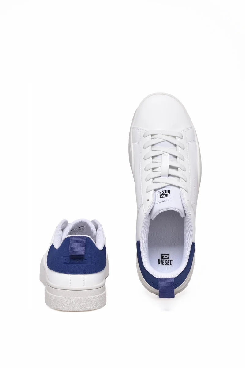 Diesel Clever Low Sneakers White/Sky Blue
