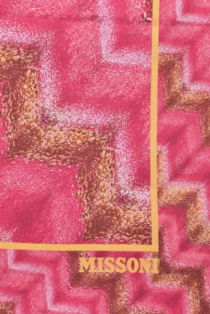 Missoni Foulard Seta - Fucsia