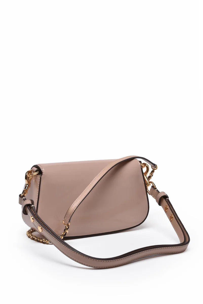 Tory Burch Borsa a Spalla Britten Patent - Rosa